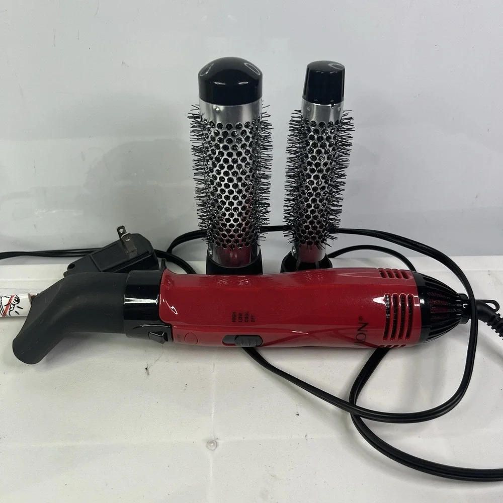 Revlon‎ RV440Red Perfect Style 1200 W Hot Air Kit 3-Piece Set